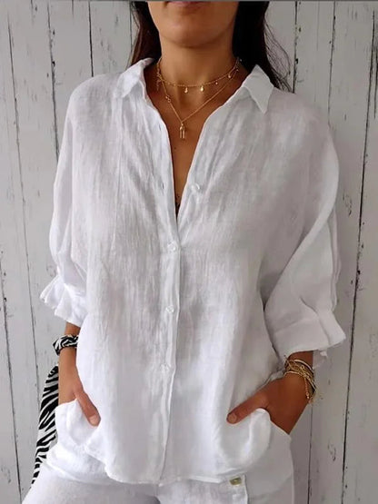 Kathrine™ | Chic Linen Shirt