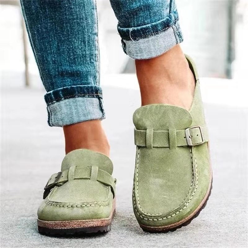 Luna Orthopedic Suede Loafers