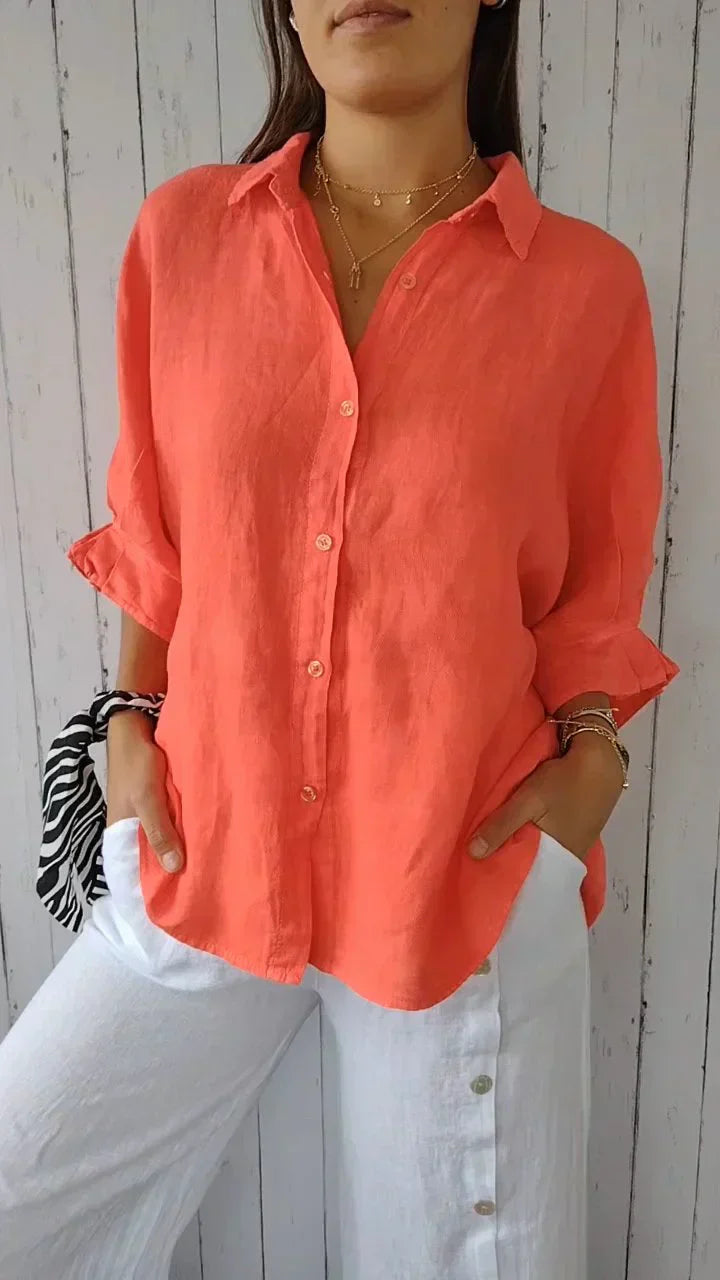 Kathrine™ | Chic Linen Shirt