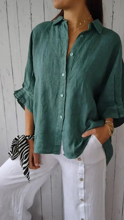 Kathrine™ | Chic Linen Shirt