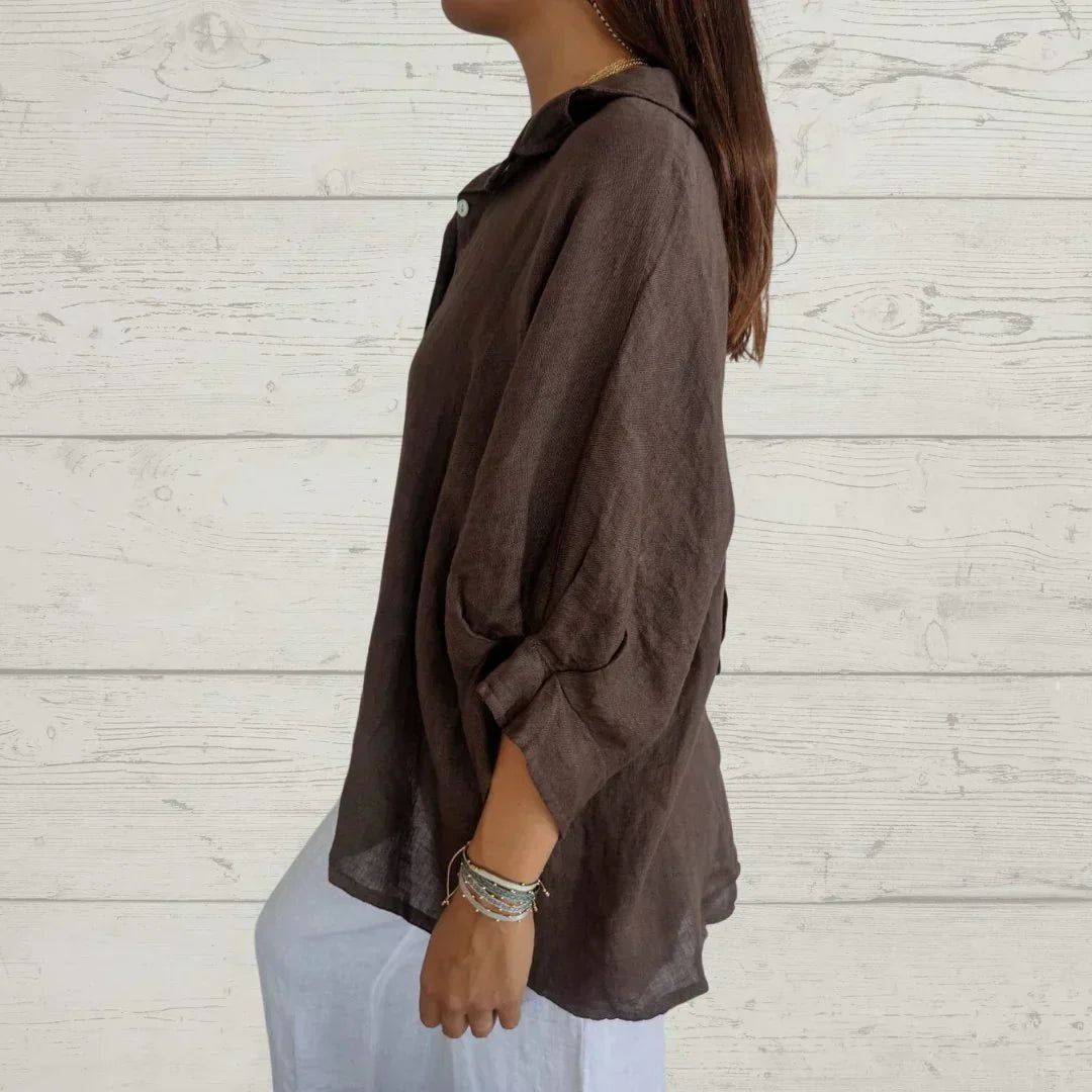 Kathrine™ | Chic Linen Shirt