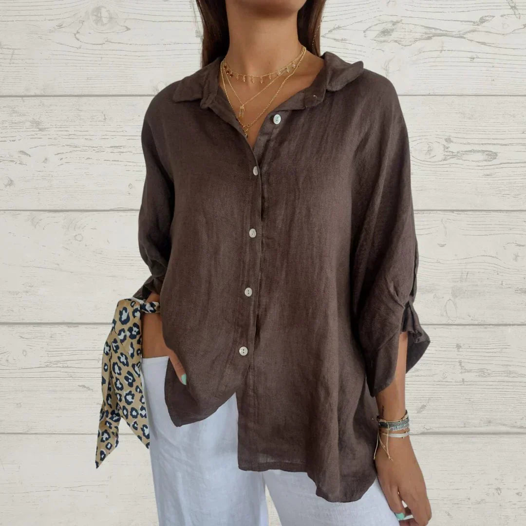 Kathrine™ | Chic Linen Shirt