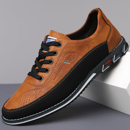 Voyager Leather Casual Sneakers 